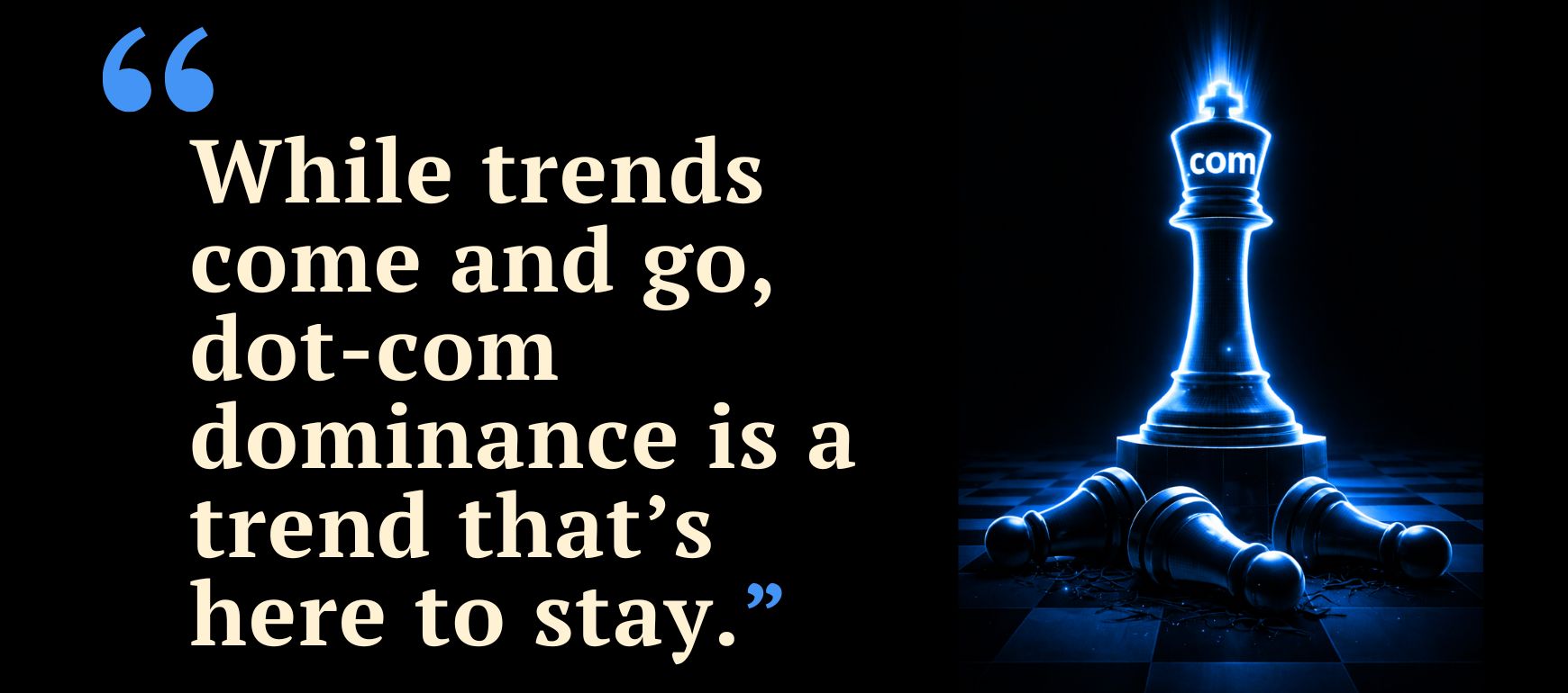 The State of .COM in 2025–2026: Stats, Trends, and Enduring Dominance