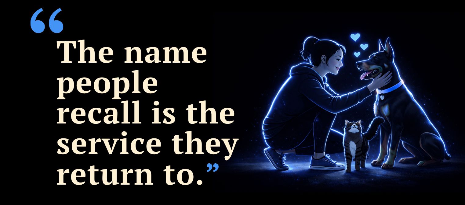 Naming Lessons from Pet Tech: What Owners Come Back To